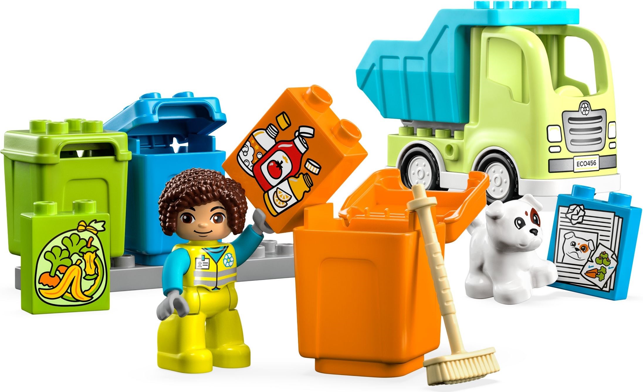 Town Recycling Truck